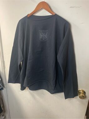 Kanye West Yeezy Vultures raw hem, oversized size 1, long sleeve t-shirt